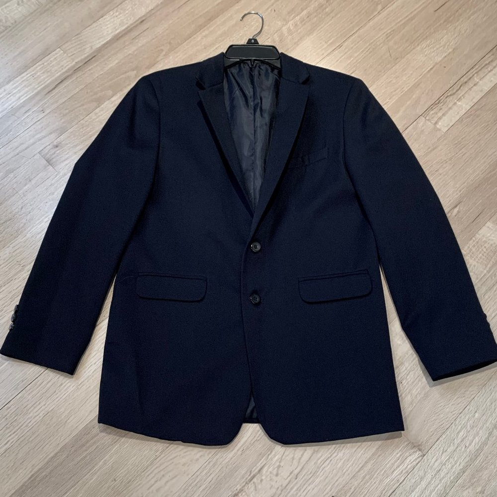 Van Heusen Boy's Suit Jacket Navy
